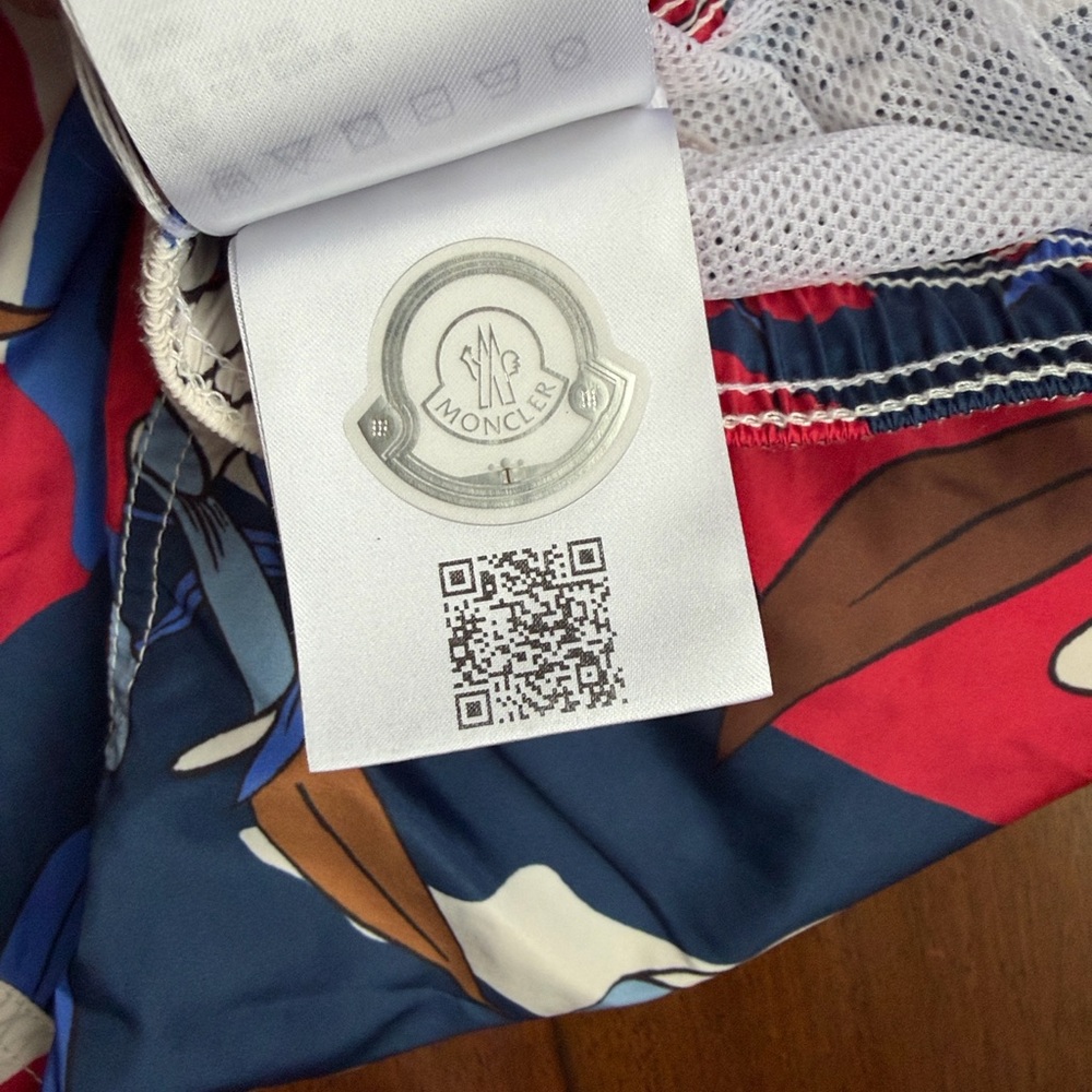 Moncler Floral Board Shorts - Red, Blue, White ⭐️ Host Pick⭐️ - Picture 6 of 8
